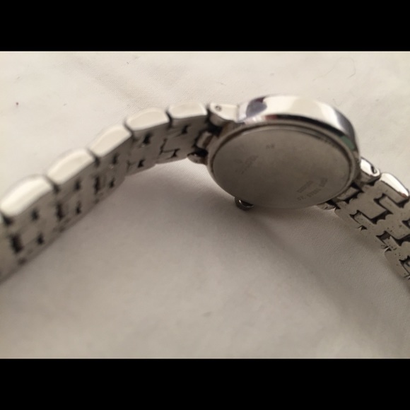 Bulova women’s watch with diamonds around face - Picture 6 of 9